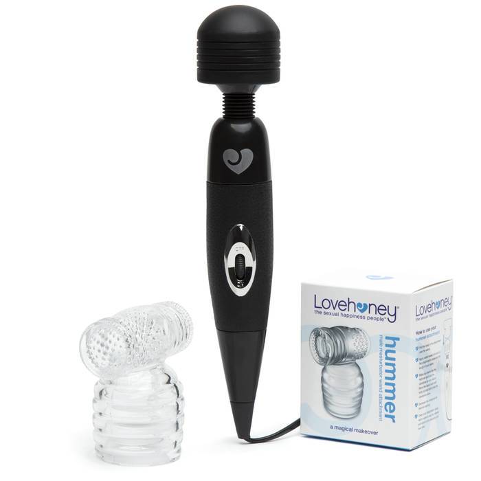 Lovehoney Classic Magic Wand Male Masturbator Set - Lovehoney