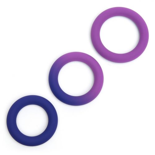 Lovehoney Colourplay Colour-Changing Silicone Cock Ring Set (3 Pack) - Lovehoney