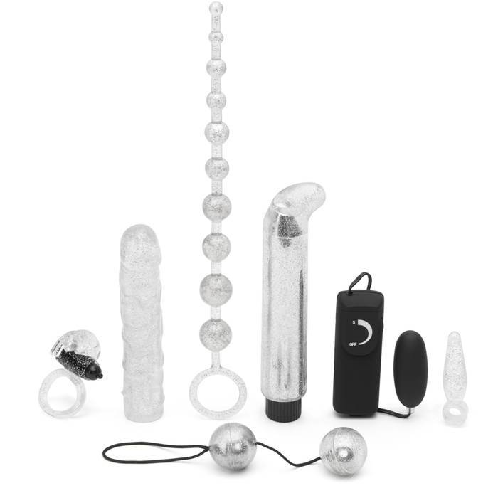 Lovehoney Crystal Kink Couple's Sex Toy Kit (8 Piece) - Lovehoney