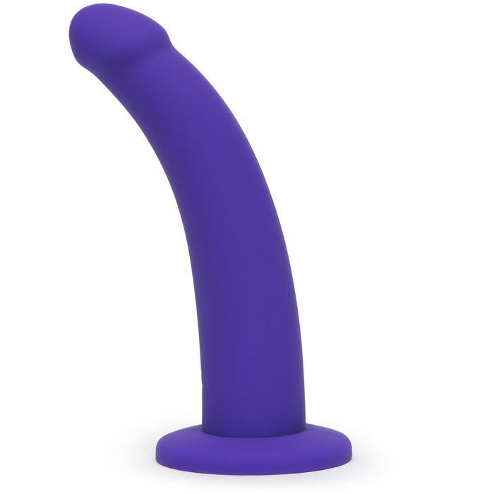 Lovehoney Curved Silicone Suction Cup Dildo 7 Inch - Lovehoney