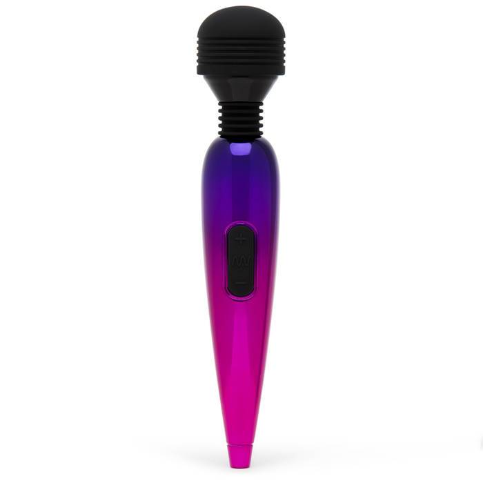 Lovehoney Deluxe Rechargeable Mini Metallic Massage Wand Vibrator - Lovehoney