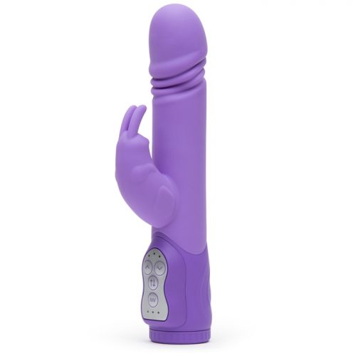 Lovehoney Dream Rabbit Rechargeable Silicone Thrusting Rabbit Vibrator - Lovehoney