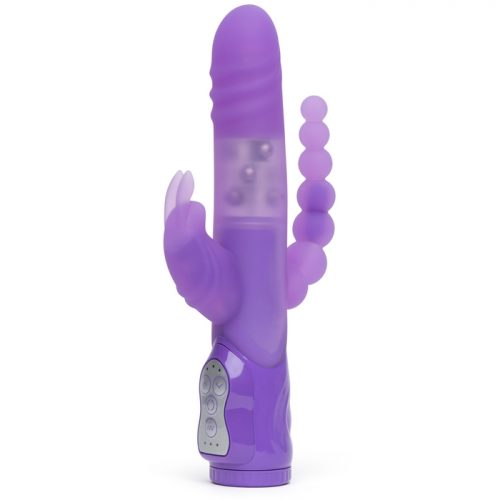 Lovehoney Dream Rabbit Rechargeable Silicone Triple Rabbit Vibrator - Lovehoney