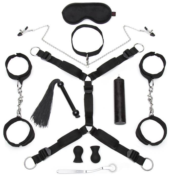 Lovehoney Kinky Couple Mega Bondage Kit (10 Piece) - Lovehoney