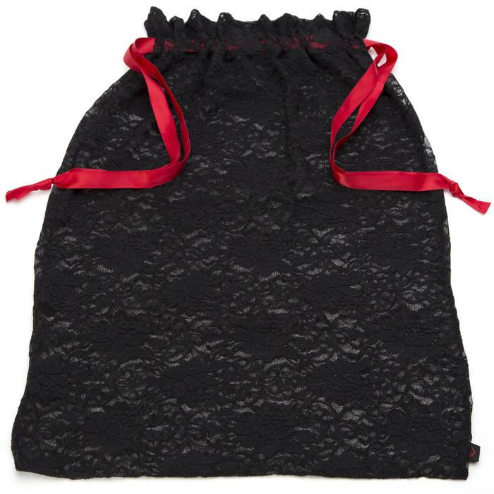 Lovehoney Large Lace Drawstring Lingerie Gift Bag - Lovehoney Lingerie