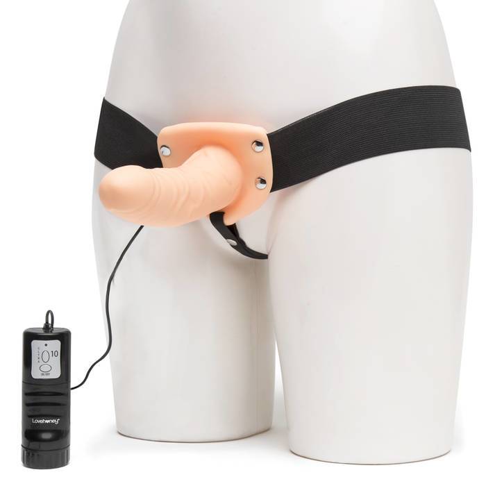 Lovehoney Perfect Partner Vibrating Strap-On 6 Inch - Lovehoney