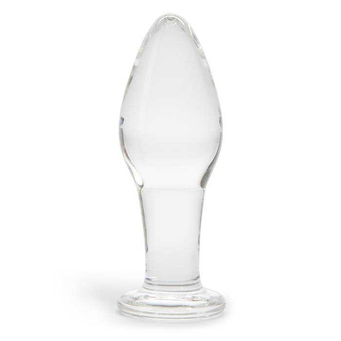 Lovehoney Pure Pleasure Sensual Glass Butt Plug - Lovehoney