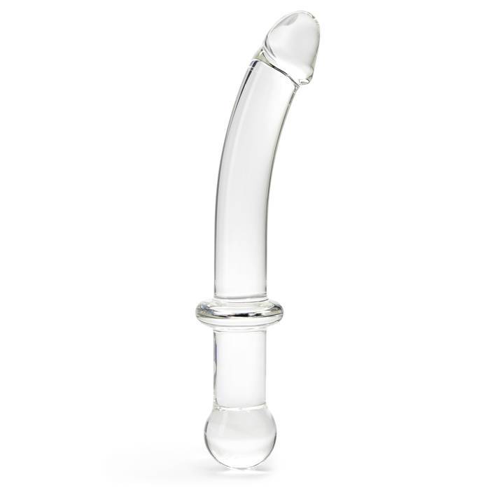 Lovehoney Realistic Sensual Glass Anal Dildo - Lovehoney