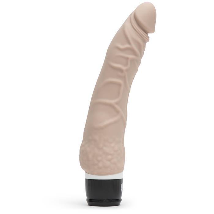 Lovehoney Silicone 7 Function Slim Realistic Dildo Vibrator 6.5 Inch - Lovehoney