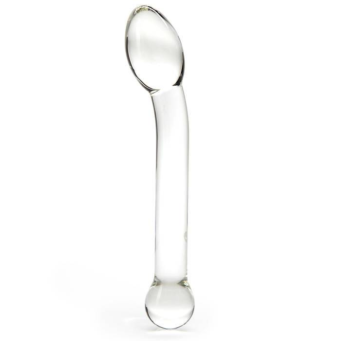 Lovehoney Slimline G-Spot Sensual Glass Dildo - Lovehoney