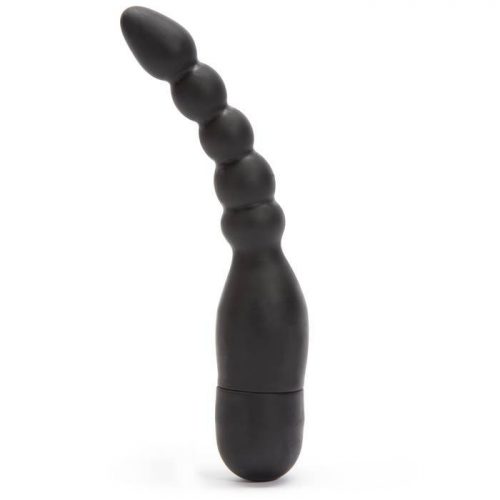 Magic Missile Vibrating Ribbed Silicone Male Prostate Massager - Unbranded