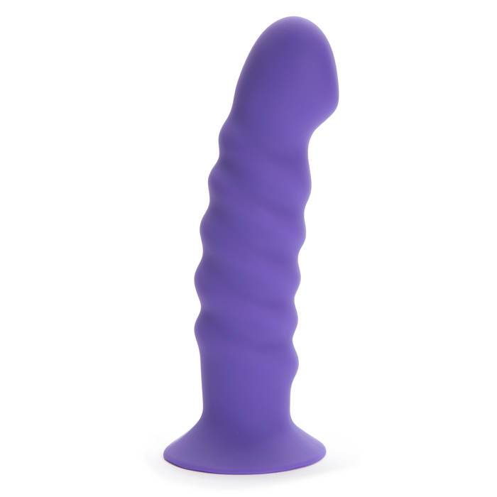 Maia Porpora Swirly Silicone Dildo 7.5 Inch - Maia