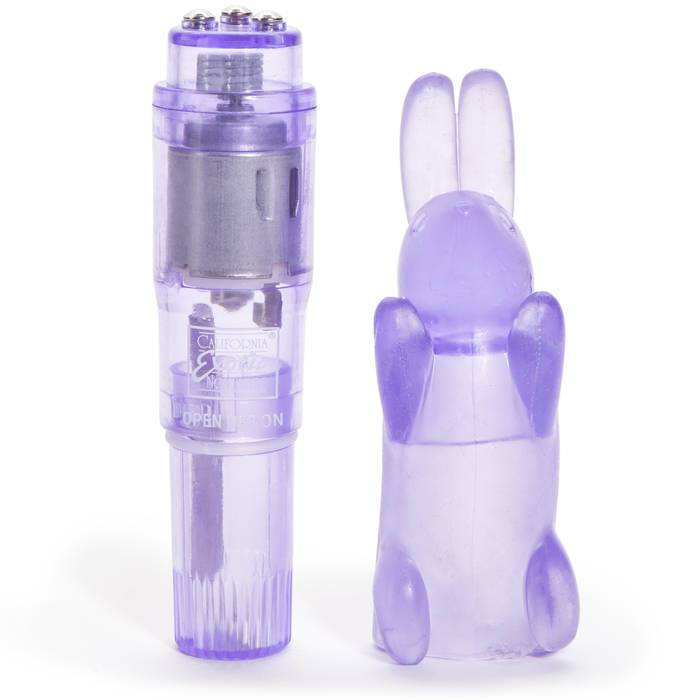 Pocket Party Rocket Rabbit Ears Clitoral Vibrator - Cal Exotics