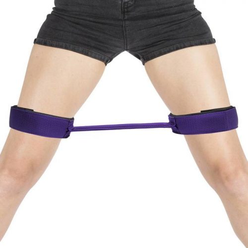 Purple Reins 12 Inch Thigh Spreader Bar - Purple Reins