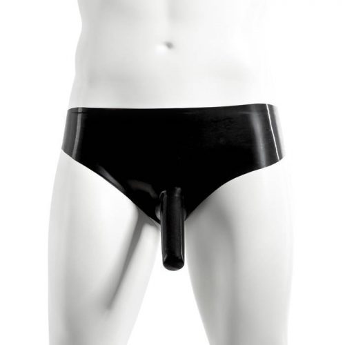 Renegade Rubber Latex Pants with Penis Sheath - Renegade Rubber