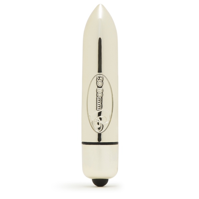 Rocks Off RO-80mm Champagne Single Speed Bullet Vibrator - Rocks Off