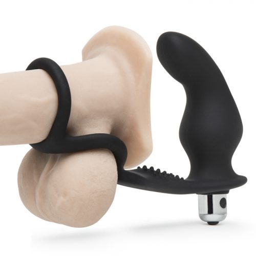 Rocks Off Ro-Zen Pro Twin Cock Ring with 10 Function Rechargeable Butt Plug - Rocks Off