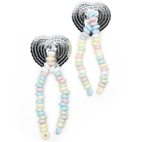 Sequin Candy Nipple Tassels - Rude Food