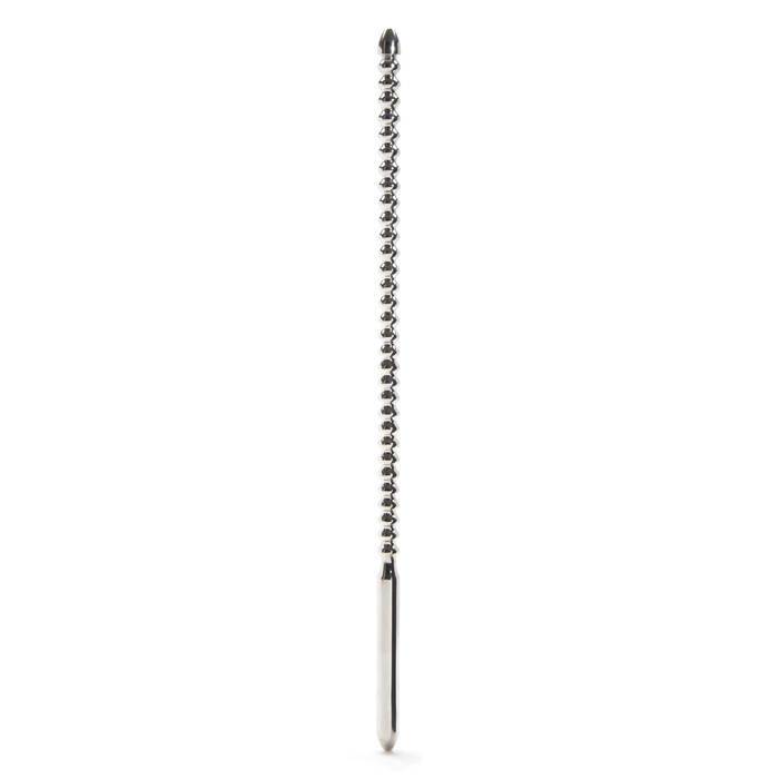 Sextreme 8mm Double Ended Stainless Steel Ribbed Urethral Dilator - Unbranded