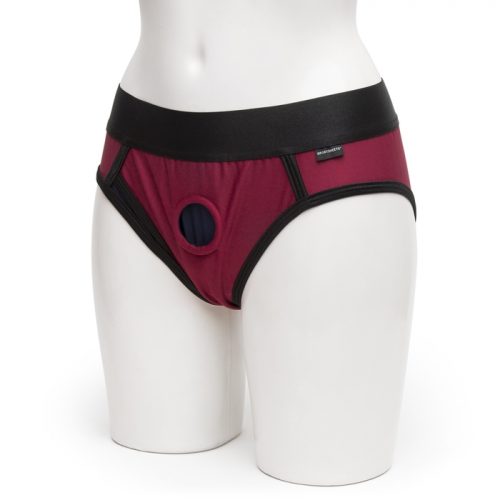 Sportsheets Contour Red Strap-On Harness Briefs - Sportsheets