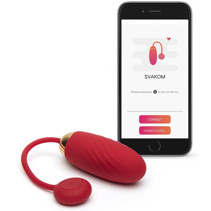 Svakom Ella App Controlled Textured Love Egg Vibrator - Svakom