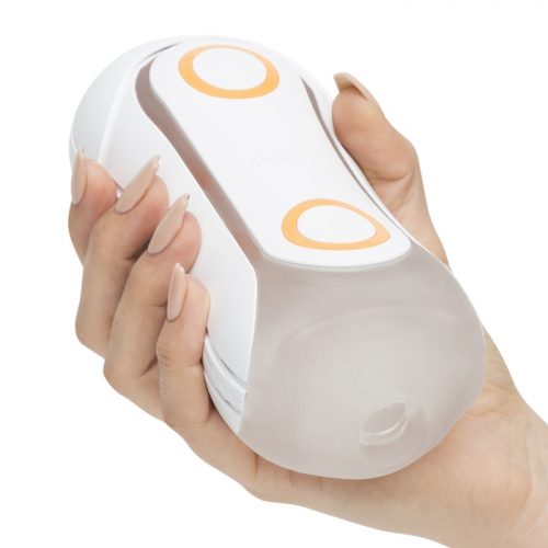 TENGA FLIP ORB Orange Crash Male Masturbator - Tenga