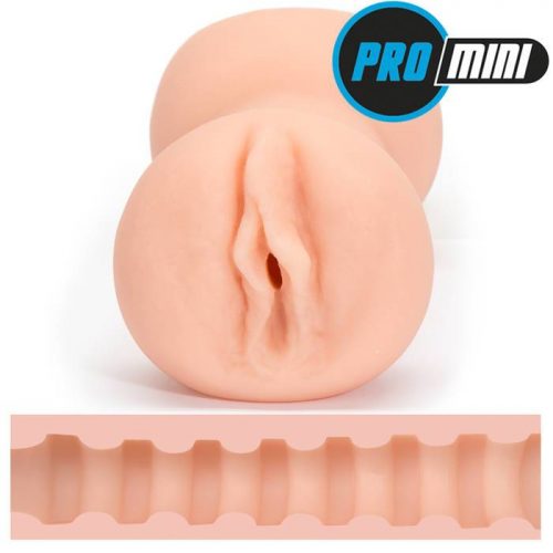 THRUST Pro Mini Dana Ribbed Pocket Pussy and Ass 230g - Thrust