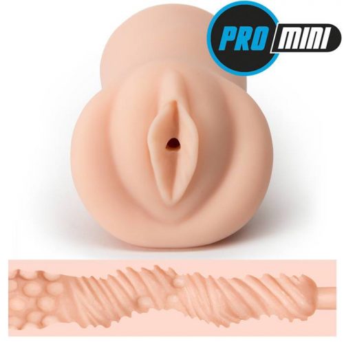 THRUST Pro Mini Lea Super Ribbed and Bumps Pocket Pussy 316g - Thrust