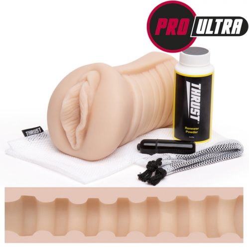 THRUST Pro Ultra Self-Lubricating Fully Loaded Male Masturbator Kit 642g - Thrust