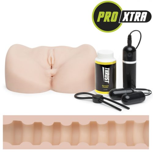 THRUST Pro Xtra Vibrating Cruise Control Male Masturbator Kit 1.6kg - Thrust