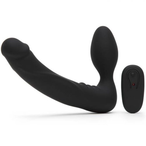 Tracey Cox Supersex Rechargeable Remote Control Strapless Strap-On Vibrator - Tracey Cox