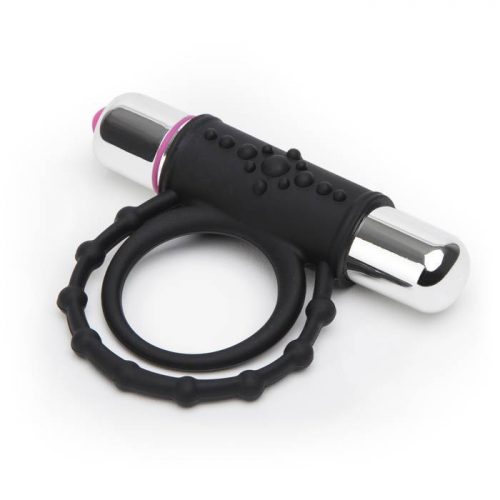 Tracey Cox Supersex Twin Silicone Vibrating Love Ring for Couples - Tracey Cox