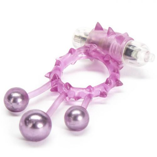 Vibrating Ball Banger Cock Ring - Unbranded