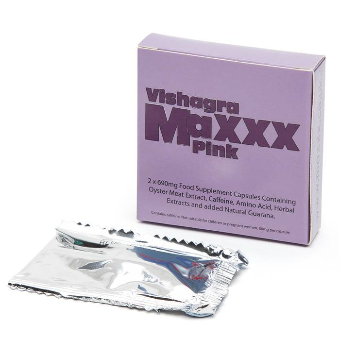 Vishagra Pink Pills (2 Capsules) - Unbranded