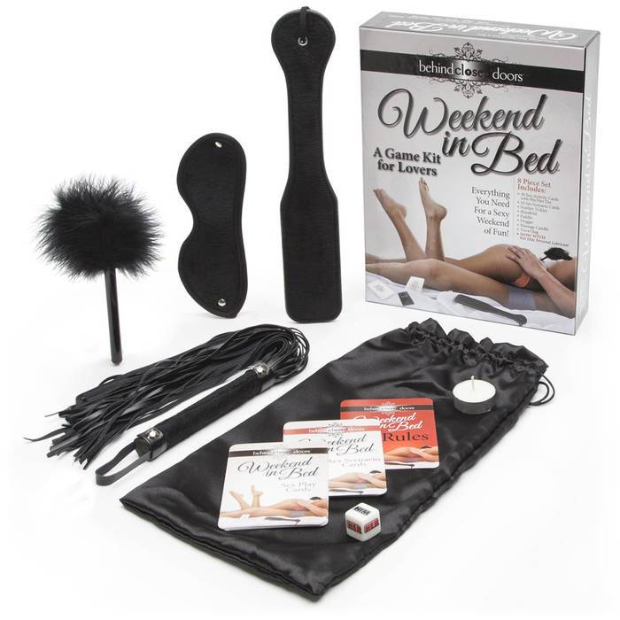 Weekend in Bed Bondage Kit and Game (8 Piece) - Unbranded