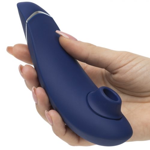 Womanizer Premium Smart Silence Clitoral Stimulator Blue - Womanizer