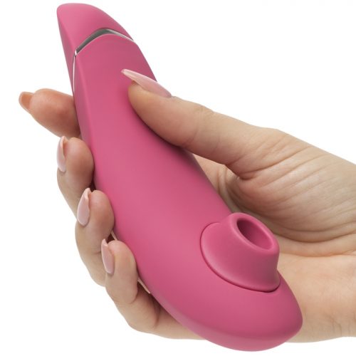 Womanizer Premium Smart Silence Clitoral Stimulator Pink - Womanizer