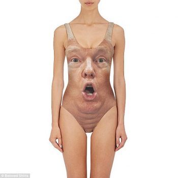 Trump Shocked Face Bikini